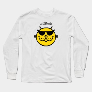 Cattitude Long Sleeve T-Shirt